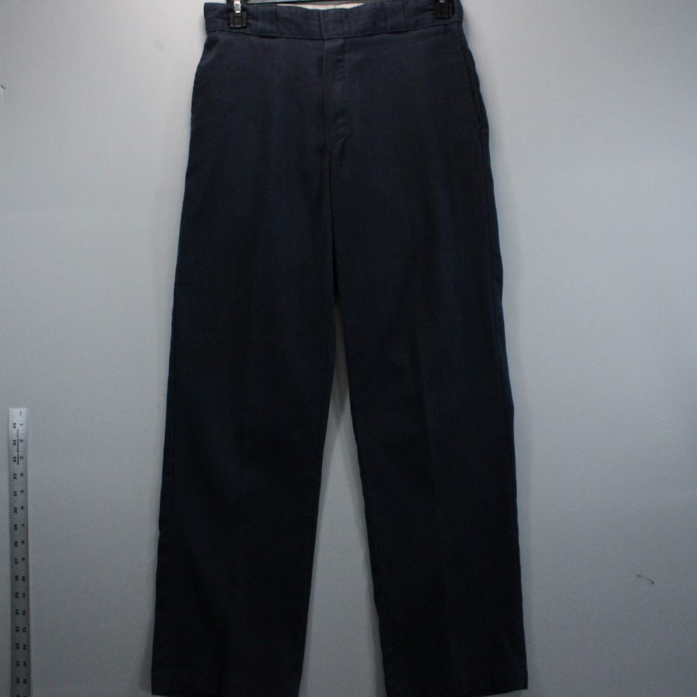 Dickies 874 Original Fit Flex Navy Blue Workwear Pants Mens 32x32 Mechanic Pants